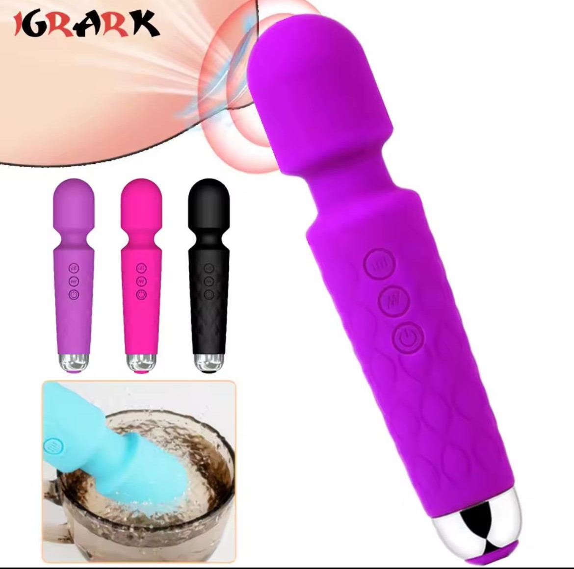 Masajeador Wand Aqua Bliss - Image 2