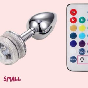 Cyber Glow - Plug Metálico con Iluminación LED