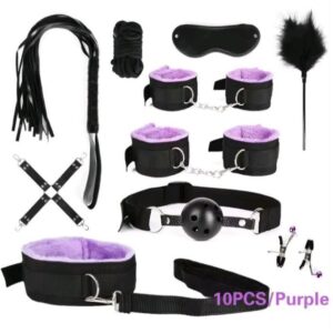 Midnight Restraint - Kit de Bondage de 7 Piezas