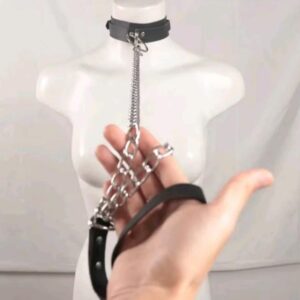 Midnight Leash - Correa de Mano con Cadena