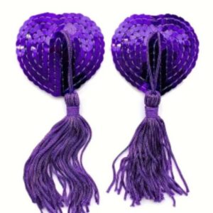 Heartbeat Tassel - Pezoneras de Corazón con Flecos